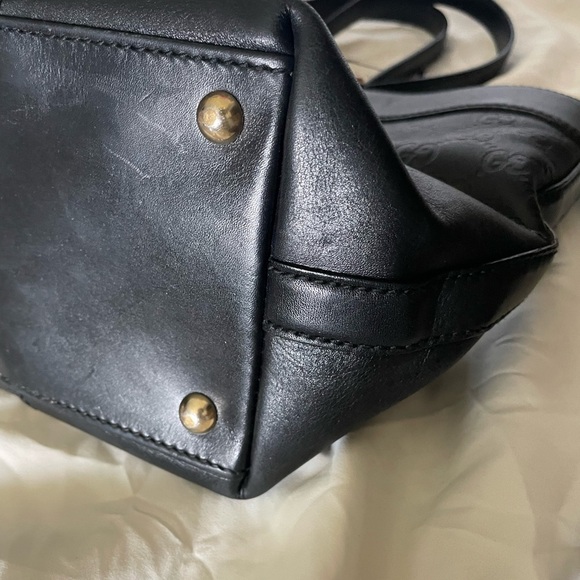 Gucci Black Leather Handbag - Picture 8 of 13